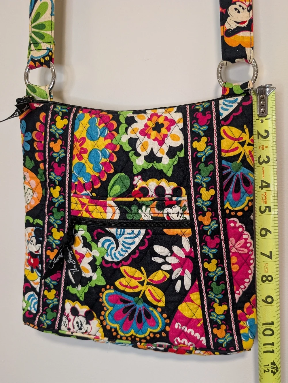 Vera Bradley Mickey & Minnie Mouse Disney Authentic Collection Crossbody Bag - Picture 9 of 12
